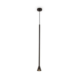 Luminosa Lighting Luminosa Maytoni Arrow Slim Pendant Ceiling Light Black Gu10 - thumbnail 1
