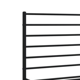 Berkfield Metal Bed Frame With Headboard And Footboard Black 120X200 Cm - thumbnail 9