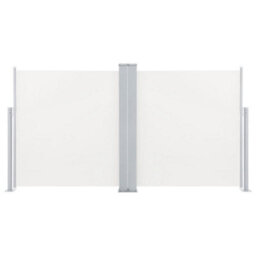 Walplus Retractable Side Awning Garden Sun Shade Canopy Gazebo For Back Door, Porch, Patio Cream 100X600 Cm - thumbnail 4