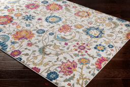 Livabliss Harput-Vintage Beige Blue Orange Yellow Traditional Boho Living Dining Bedroom Rug 120 X 170 Cm Easy Care, Non Shedding - thumbnail 6