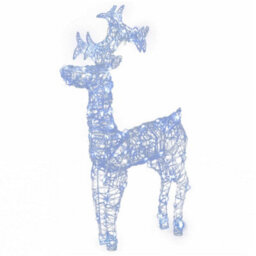 Berkfield Reindeer Christmas Decorations 2 Pcs 60X16X100 Cm Acrylic - thumbnail 3