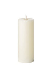 Luxe Collection Natural Glow 3X8 Led Cream Wax Candle Set - thumbnail 1