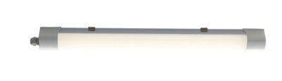 Luminosa Lighting Luminosa Ocean Outdoor Watertight Integrated Led Ceiling With Motion Microwave Sensor, White, Ip65, 4000K