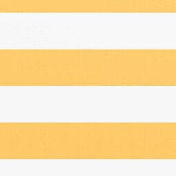 Berkfield Balcony Screen White And Yellow 75X400 Cm Oxford Fabric - thumbnail 3
