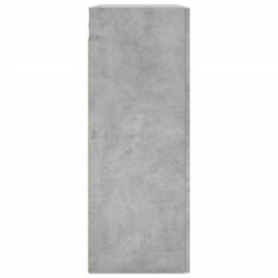Berkfield Wall Mounted Cabinet Concrete Grey 69.5X34X90 Cm Engineered Wood - thumbnail 8