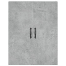 Berkfield Wall Mounted Cabinet Concrete Grey 69.5X34X90 Cm Engineered Wood - thumbnail 7