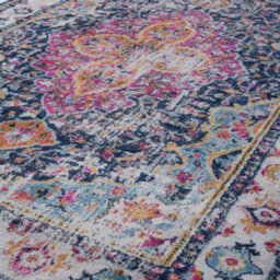 The Rugs Marrakech Collection Vintage Rugs In Multicolour  440 - thumbnail 4