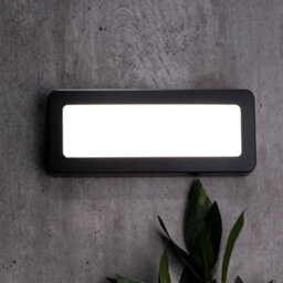 Litecraft 5 Watt Anthracite Led Opal Outdoor Surface Brick Wall Light - thumbnail 1