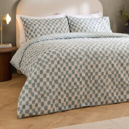 HÖEM Hoem Nyhavn Checkerboard Reversible Duvet Cover, Single - thumbnail 4