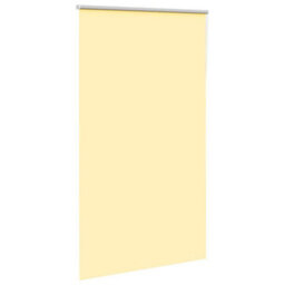 Berkfield Roller Blind Blackout Yellow 135X230 Cm Fabric Width 131.6 Cm Polyester - thumbnail 3