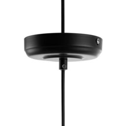 Wyld And Coco Coppercrest 128Cm Industrial Copper Pendant Lamp With Black Cage Shade, Iron Ceiling Light - thumbnail 6