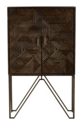 Orsina Handcrafted Cabinet, Mango Wood Constructed Storage Cabinet, Durable Design Sideboard Cabinet For Bedroom - thumbnail 1