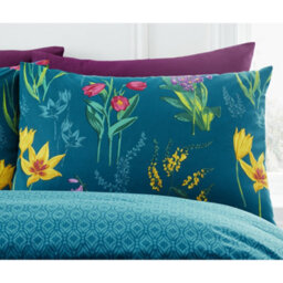 Dreams & Drapes Ingrid Geo Print Foulard Duvet Cover Set - thumbnail 2