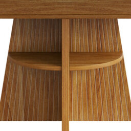 Btm Round To Oval Extendable Dining Table  110 To 150 Cm, Seats Up To 8 People, Kitchen And Dining Table, Dark Brown - thumbnail 8