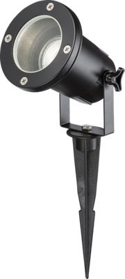 Luminosa Lighting Luminosa Gu10 Ground Spike - Black 230V Ip65 10W - image 1