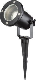 Luminosa Lighting Luminosa Gu10 Ground Spike - Black 230V Ip65 10W - thumbnail 1