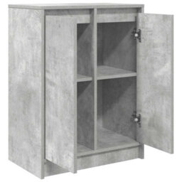 Walplus Sideboard Concrete Grey 57X34X76 Cm Engineered Wood - thumbnail 5
