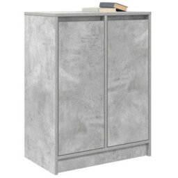 Walplus Sideboard Concrete Grey 57X34X76 Cm Engineered Wood - thumbnail 4
