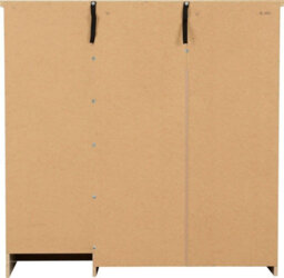 Seconique Nevada 5 Drawer 1 Door Low Wardrobe Grey Gloss And Light Oak Effect Veneer - thumbnail 4