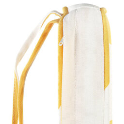 Beliani Set Of 2 Garden Chair Cushions Terni 37 X 34 Cm Yellow - thumbnail 6
