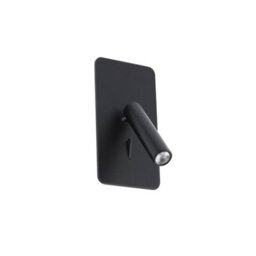 Luminosa Lighting Luminosa Suau Led Indoor Wall Lamp Black - thumbnail 1