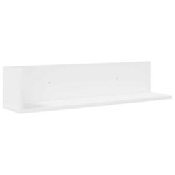 Berkfield Wall Shelves 2 Pcs White 75X16.5X16.5 Cm Engineered Wood - thumbnail 5