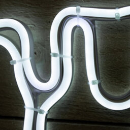 Samuel Alexander 72Cm Light Up Neon Flex Effect Christmas Candle Decoration With Multi-Coloured Leds - thumbnail 6