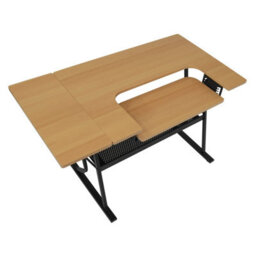 Eclipse Hobby / Sewing Table In Black / Maple - Sewing Online 13368 - thumbnail 2