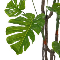 Thehotsale Artificial Monstera Deliciosa Tree In Pot For Decoration Living Room - thumbnail 4
