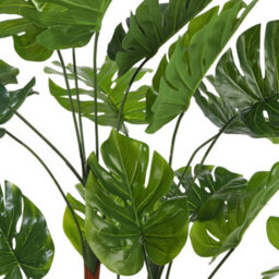 Thehotsale Artificial Monstera Deliciosa Tree In Pot For Decoration Living Room - thumbnail 5