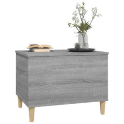 Berkfield Coffee Table Grey Sonoma 60X44.5X45 Cm Engineered Wood - thumbnail 4