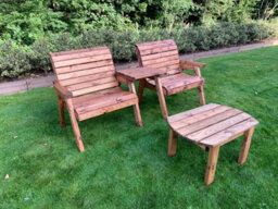 Charles Taylor Trading Charles Taylor Grand Twin Set Straight With Coffee Table - thumbnail 1