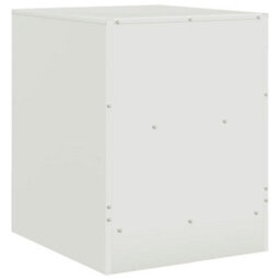 Berkfield Bedside Cabinets 2 Pcs White 34.5X39X44 Cm Steel - thumbnail 9