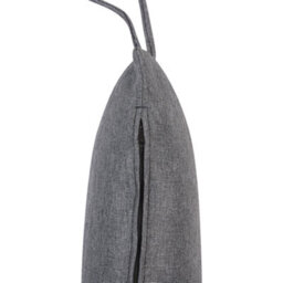 Beliani Hanging Chair Tollo Pe Rattan Grey - thumbnail 4