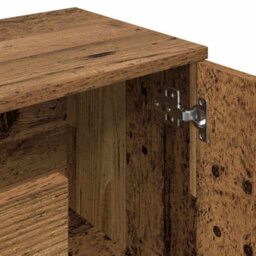 Berkfield Sideboard Old Wood 90X29.5X65 Cm Engineered Wood - thumbnail 7