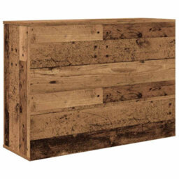 Berkfield Sideboard Old Wood 90X29.5X65 Cm Engineered Wood - thumbnail 6