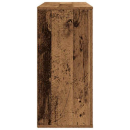 Berkfield Sideboard Old Wood 90X29.5X65 Cm Engineered Wood - thumbnail 5