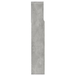 Vidaxl Headboard Cabinet Concrete Grey 140X19X103.5 Cm - thumbnail 6