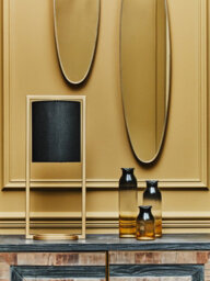 Orsina Glynn Black And Gold Large Vase - thumbnail 2