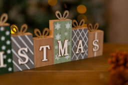 Christmas Wooden Sign Decoration 40Cm - thumbnail 5