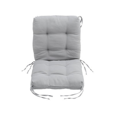 Living And Home Supportive Comfortable Light Grey Garden Bench Seat Pad Cushion Swing Chair Cushion For Indoor Outdoor L 110 Cm X W 50 Cm - image 1