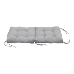 Living And Home Supportive Comfortable Light Grey Garden Bench Seat Pad Cushion Swing Chair Cushion For Indoor Outdoor L 110 Cm X W 50 Cm - thumbnail 5