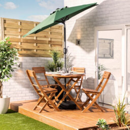 Alfresia Green 2.7 Metre Garden Parasol - thumbnail 4