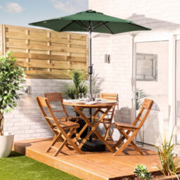 Alfresia Green 2.7 Metre Garden Parasol - thumbnail 3