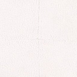 Wyld And Coco Luxe Living White Bouclé Ottoman 80 X 88 X 41 Cm - Tufted Footstool, Sofa End For Living Room - thumbnail 8