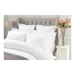 Belledorm Oxford Continental Pillowcase White (75Cm X 50Cm) - thumbnail 1