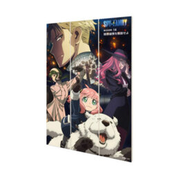 Spy X Family Mission 14 Wooden Micro Print Multicoloured (29.5Cm X 20Cm)