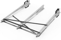 Gr8 Garden Folding Chain Saw Horse Log Holder Sawing Cutting Stand Galvanized Metal Trestle - thumbnail 5
