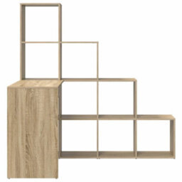 Berkfield Modern Corner Desk Sonoma Oak 101.5 X 149.5 X 149.5 Cm Engineered Wood - thumbnail 6