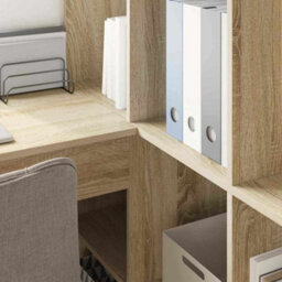 Berkfield Modern Corner Desk Sonoma Oak 101.5 X 149.5 X 149.5 Cm Engineered Wood - thumbnail 4